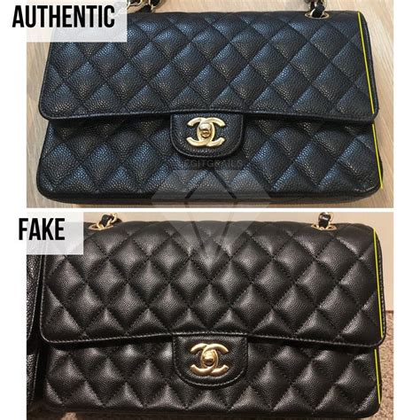 chanel bag authentic vs fake|authentic chanel counterfeit.